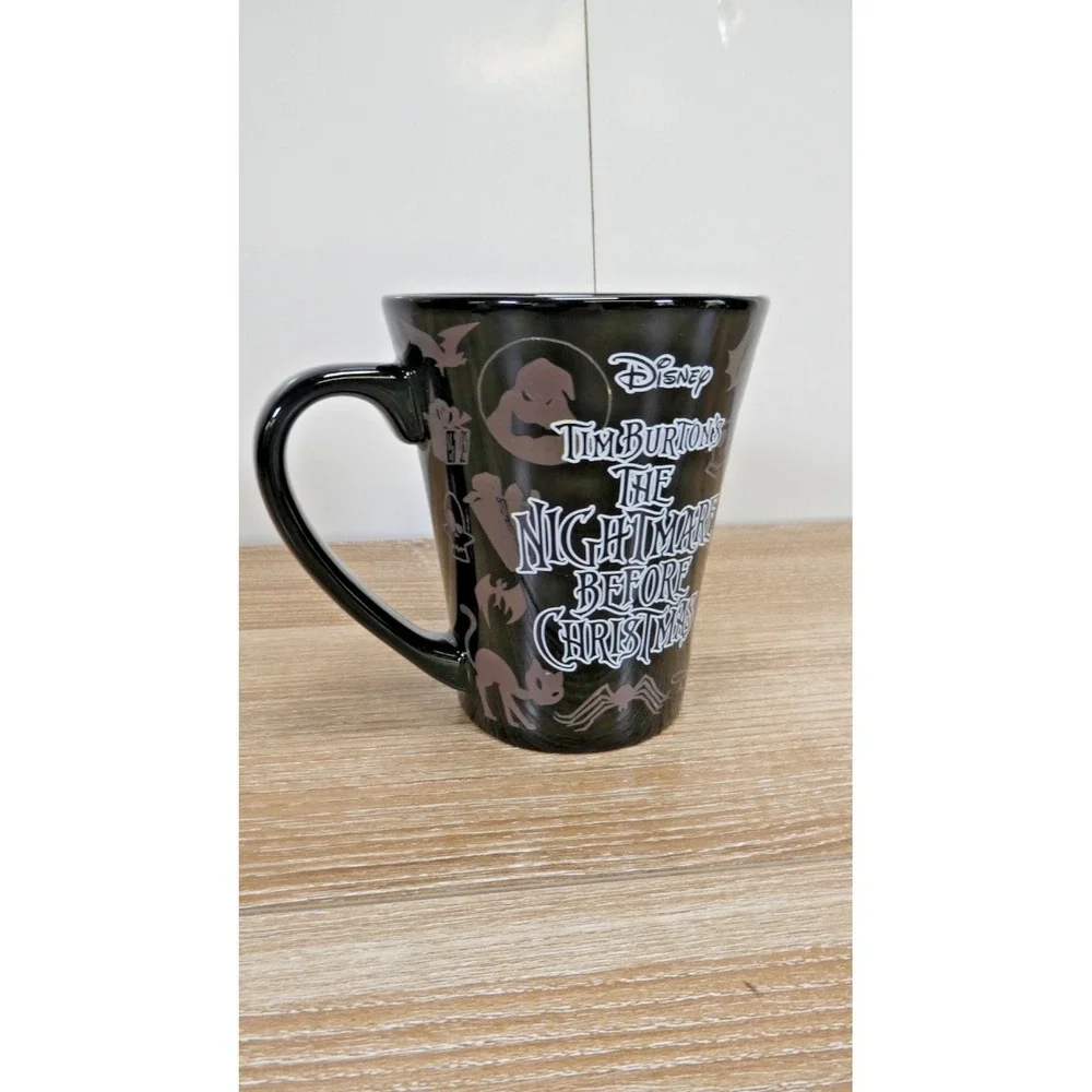 The Nightmare Before Christmas Jack & Sally Coffee Cup Mug Disney Store HA6 - Picture 1 of 4